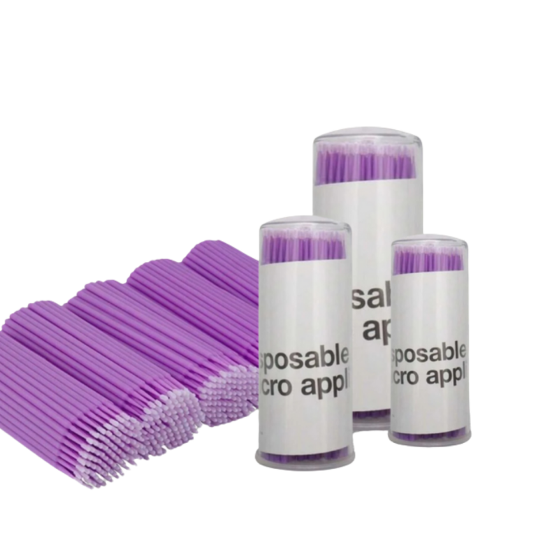 Microbrush - 100 Stück | Lila