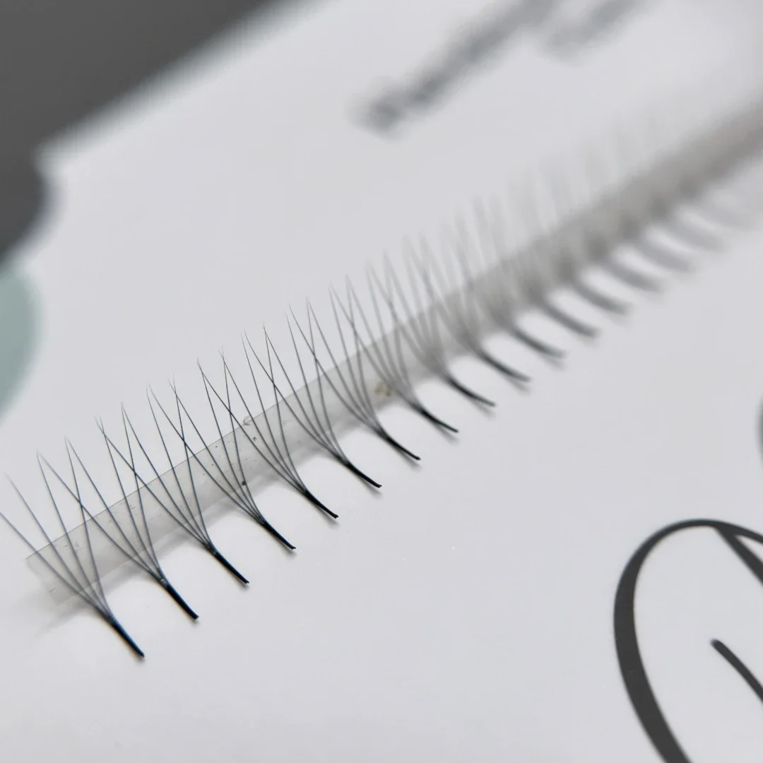 4D/ M-Curl Fertigfächer auf Klebestreifen, MIXBOX 8-14 mm, 1000 Wimpernfächer