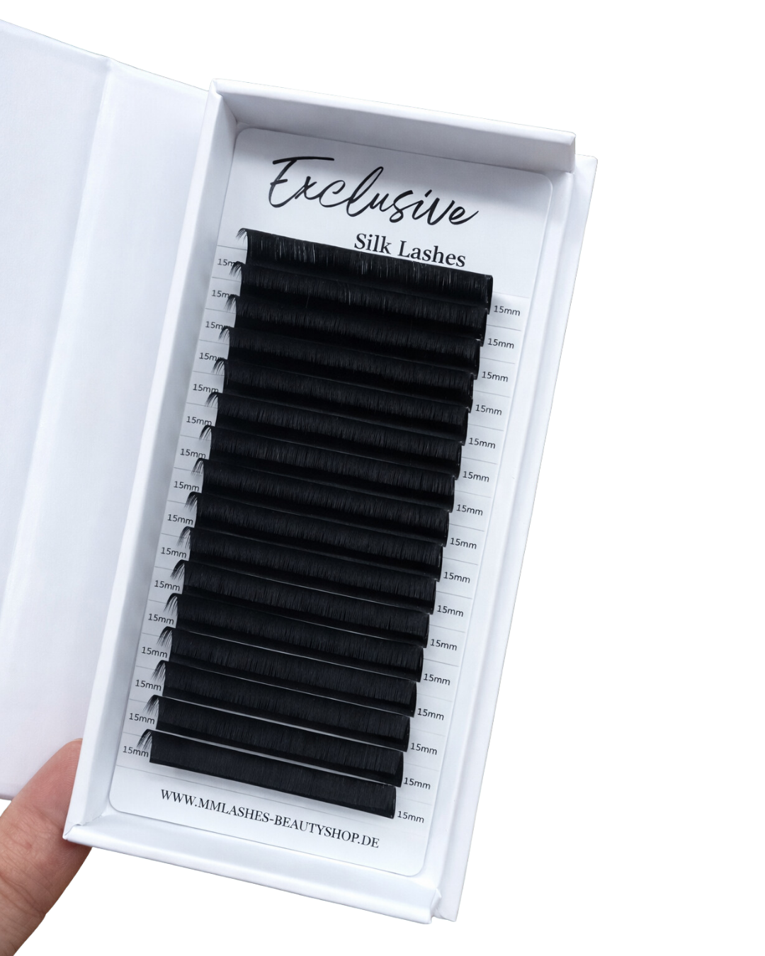 Semi-matte Seidenwimpern Mixbox 7-15mm